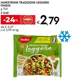 Bennet Minestrone tradizione leggero FINDUS offerta