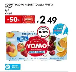 Bennet Yogurt magro assortito alla frutta YOMO offerta