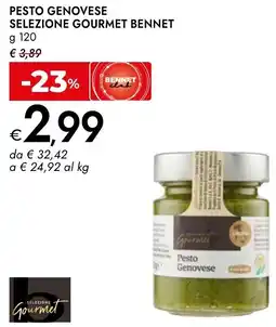 Bennet Pesto genovese selezione gourmet BENNET offerta