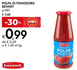 Bennet Polpa di pomodoro BENNET offerta