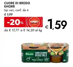 Bennet Cuore di brodo KNORR offerta