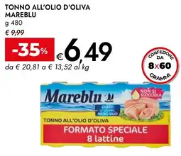Bennet Tonno all'olio d'oliva MAREBLU offerta