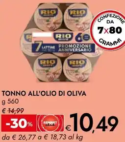 Bennet Tonno all'olio di oliva offerta