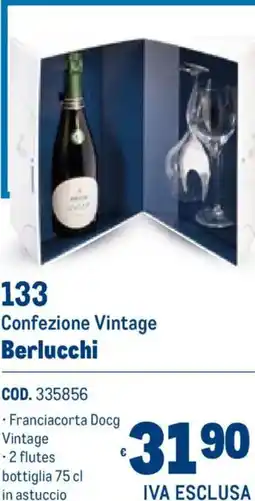 Metro Confezione Vintage Berlucchi offerta