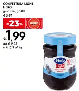 Bennet Confettura light HERO offerta