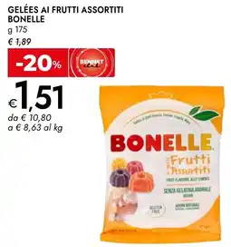 Bennet Gelées ai frutti assortiti BONELLE offerta