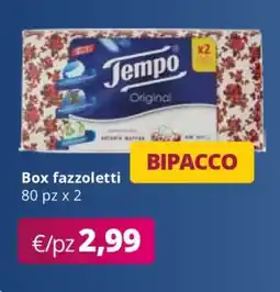 Acqua & Sapone Box fazzoletti offerta