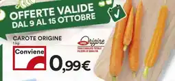 Coop CAROTE ORIGINE offerta