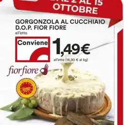 Coop Gorgonzola al Cucchiaio D.O.P. Fior Fiore offerta