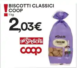 Coop BISCOTTI CLASSICI COOP offerta
