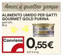 Coop Alimento umido per gatti Gourmet Gold Purina offerta