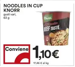 Coop NOODLES IN CUP KNORR offerta