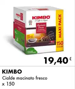 Iper Tosano KIMBO Cialde macinato fresco offerta