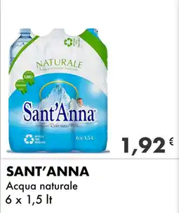 Iper Tosano SANT'ANNA Acqua naturale offerta