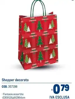 Metro Shopper decorato offerta