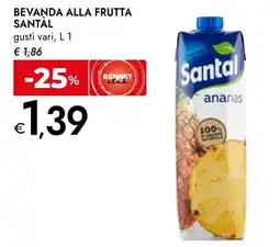 Bennet Bevanda alla frutta SANTAL offerta