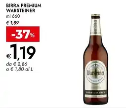 Bennet Birra premium WARSTEINER offerta