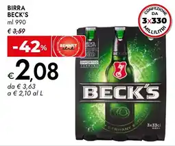 Bennet Birra BECK'S offerta