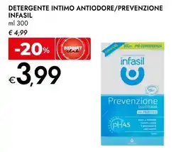 Bennet Detergente intimo antiodore/prevenzione INFASIL offerta