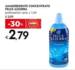 Bennet Ammorbidente concentrato FELCE AZZURRA offerta