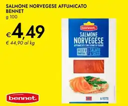 Bennet Salmone norvegese affumicato BENNET offerta