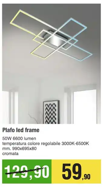 Handy fai da te Plafo led frame offerta