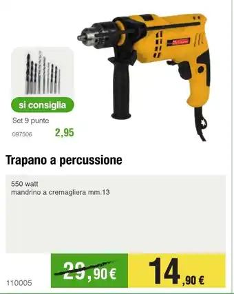Handy fai da te Trapano a percussione offerta