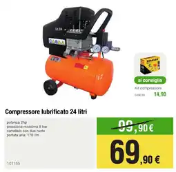 Handy fai da te Compressore lubrificato offerta
