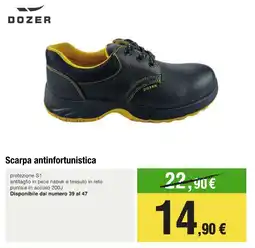 Handy fai da te DOZER Scarpa antinfortunistica offerta