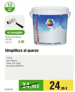 Handy fai da te Idropittura al quarzo offerta