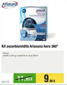 Handy fai da te Kit assorbiumidità Ariasana Aero 360° offerta