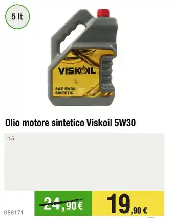 Olio motore sintetico Viskoil 5W30