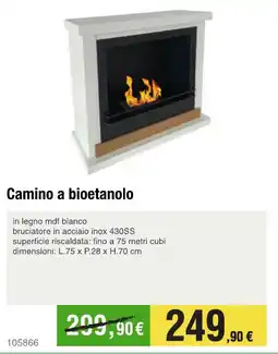 Handy fai da te Camino a bioetanolo offerta