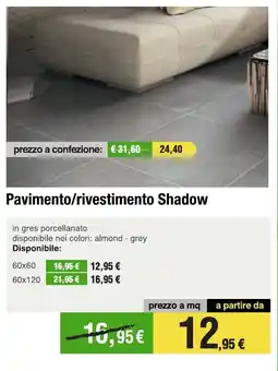 Handy fai da te Pavimento/rivestimento Shadow offerta