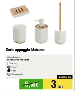 Handy fai da te Serie appoggio Alabama offerta
