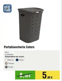 Handy fai da te BELLI FORTI Portabiancheria Colors offerta
