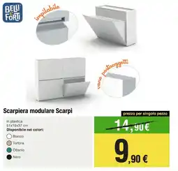 Handy fai da te Scarpiera modulare Scarpì offerta
