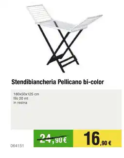 Handy fai da te Stendibiancheria Pellicano bi-color offerta