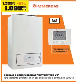 OBI IMMERGAS Caldaia a condensazione "victrix tera v2" offerta
