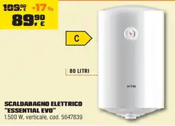 OBI Scaldabagno elettrico "essential evo" offerta