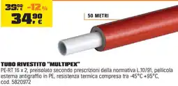 OBI Tubo rivestito "multipex" offerta