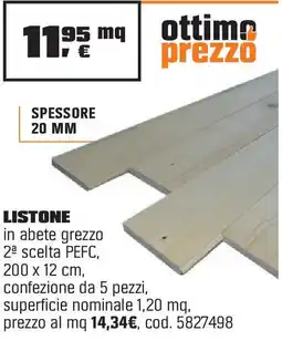 OBI Ottimo listone offerta