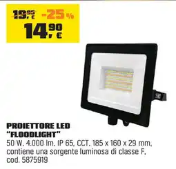 OBI Proiettore LED "floodlight" offerta