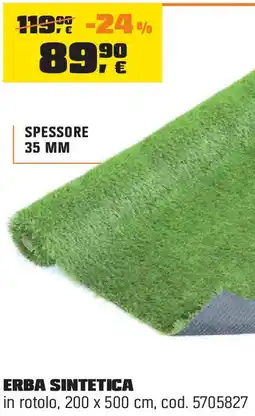 OBI Erba sintetica offerta