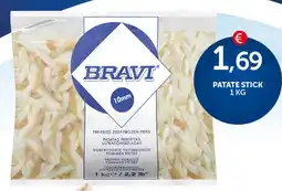 Deco Supermercati Bravi patate stick offerta