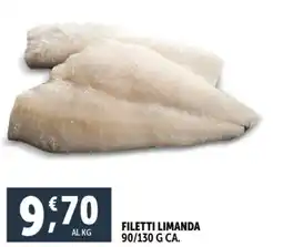 Deco Supermercati Filetti limanda offerta