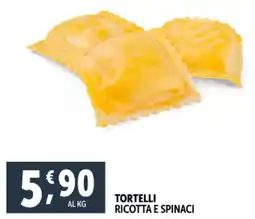 Deco Supermercati Tortelli ricotta e spinaci offerta