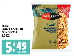 Deco Supermercati Farm patate a spicchi con buccia offerta