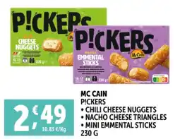 Deco Supermercati Mc cain chili cheese nuggets - mini emmental sticks offerta