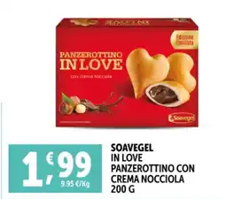 Deco Supermercati Soavegel in love panzerottino con crema nocciola offerta